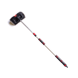 Dài Xử Lý Không Có Nước Rò Rỉ Rộng Lông Đầu Xe Làm Sạch Rửa Bàn Chải Với Nút Khóa - Product Image 2