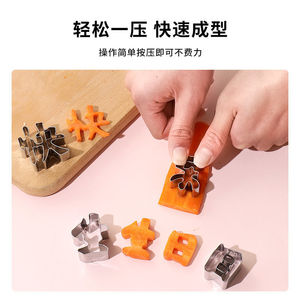 แม่พิมพ์คุกกี้สแตนเลสรูปทรงตัวเลขสำหรับตกแต่งเค้กงานวันเกิด - Product Image 2