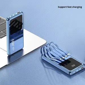 Batería Externa de Carga Súper Rápida Transfronteriza de 66W con Polímero de Litio-Ion, Carcasa de ABS, Ultra Gran Capacidad de 20000mAh Integrada - Product Image 6