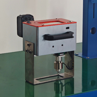 Máquina de grabado de puntos eléctrica de mano, máquina de marcado de Metal con código QR VIN de chasis de coche automático alimentado por batería, Motor de núcleo
