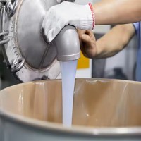 Usine Silicone Caoutchouc Liquide LSR Soie Impression Silicone Liquide Pour Vêtements Logo