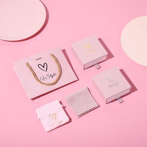 Lionwrapack Custom Logo Drawer Sliding Cardboard Paper Luxury Gift Jewelry Box Packaging