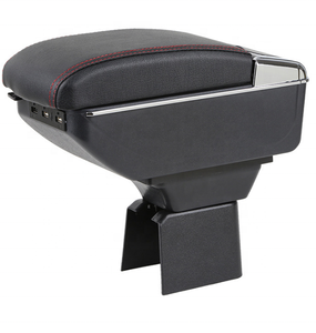 Reposabrazos Central para Coche con Diseño Nuevo 2020, Color Negro Completo, con Puerto USB y Caja de Almacenamiento para Suzuki <span class=keywords><strong>Baleno</strong></span> 2018-2021 - Product Image 3