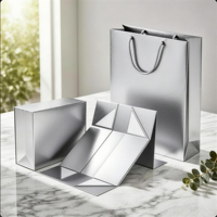 Boîtes en papier rigide COCUS BORDER, forme rectangulaire, impression dorée, emballage cosmétique haut de gamme, poignée, fermeture magnétique