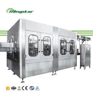 Mingstar RCGF24-24-6 High Quality Fully Automatic Hot Sale Price Solution Juice Making Filling Machine
