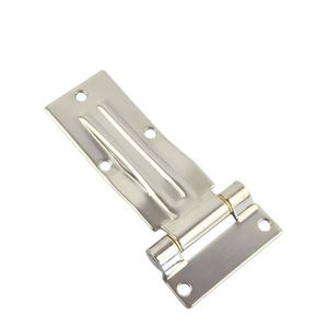 Bisagra de esquina industrial de acero para puerta plana de barco, de alta resistencia, con instalación por tornillo, herraje de bisagra de correa - Product Image 6