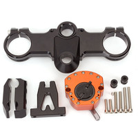 Kits de montaje de soporte de amortiguador estabilizador de dirección precio de fábrica anodizado de alta calidad CNC de carreras RC250 RC390 FonsenX