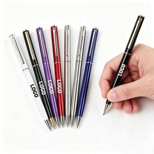 Ballpoint <b>Pen</b> Lightweight <b>Pens</b> with Custom Logo Multi <b>Colors</b> for Business Gift Office Use 1.0mm Black - Product Image 1
