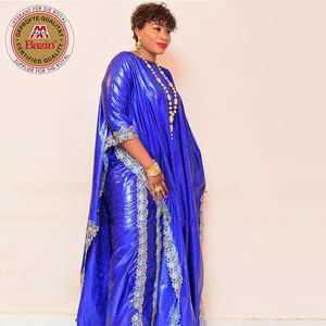 <span class=keywords><strong>Robe</strong></span> Africaine <span class=keywords><strong>Bazin</strong></span> Riche Ensemble 2 Pièces <span class=keywords><strong>Boubou</strong></span> avec Doublure Coton Original Basin Dashiki Personnalisable Mariage Fête - Product Image 4