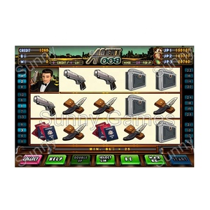 IGS Game Board Super Agent 008 /<span class=keywords><strong>Spy</strong></span> <span class=keywords><strong>Games</strong></span> (quantité minimale de commande 1 Pcs) Prix d'usine-Fournisseurs de jeux IGS avec étui bleu pour machine d'arcade - Product Image 1