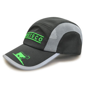 Casquette de course personnalisée avec logo, respirante, réglable, avec sangles réfléchissantes pour le cyclisme - Product Image 2