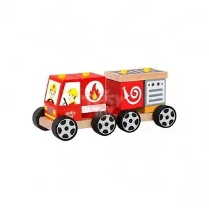 Mobil mainan anak-anak, mobil mainan kayu cantik