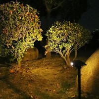 Projecteurs solaires d'extérieur 53 LED, éclairage paysager solaire, lampes murales étanches pour allée, cour, jardin, entrée de voiture
