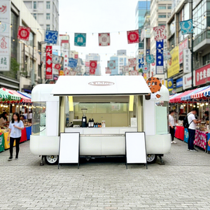 Fast Food Ice Coffee Trailer Car Outdoor Mobile Truck With DOT CE COC SMA-4000 - Product Image 1