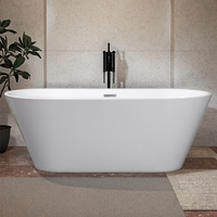 Bain à remous ovale en acrylique au design moderne, très vendu, avec drain, empilable, pour extérieur, 10 jets, fabriqué en Chine, prix avantageux