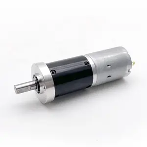 Best price 24mm Planetary gearbox 370 brushed DC motor small size 0.5Nm 6v 12v 9-250 rpm adjustable speed 24 volt motor