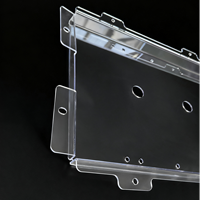 Services de traitement de forage de formage sous vide de cintrage de coupe personnalisée pour feuilles de plastique PC transparentes (taille et épaisseur personnalisées)