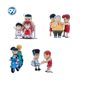 Ensemble de figurines de l'équipe Shohoku de Slam Dunk en position assise, Sakuragi, Rukawa, Miyagi, <span class=keywords><strong>Akagi</strong></span>, Mitsui, modèle de statue d'<span class=keywords><strong>anime</strong></span>, vente en gros - Product Image 5