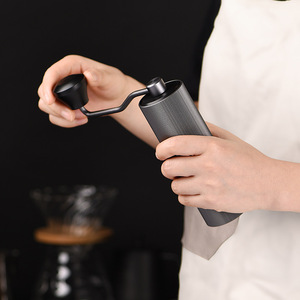 Moulin à café manuel personnalisable en aluminium réglable pour usage domestique KMDJ A2 - Product Image 5