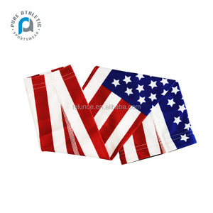 Manchons de cyclisme personnalisés imprimés avec des motifs de ruban rose et de drapeaux pour une protection UV, manchons de compression unisexes pour adultes - Product Image 6