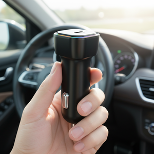 Chargeur de voiture double port PD 30W 48W A+C en gros d'usine, construction durable en ABS pour adaptateur de prise allume-cigare de téléphone portable - Product Image 4