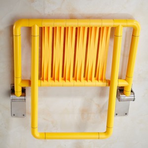 Mo Hong <b>Folding</b> <b>Shower</b> <b>Stool</b> 150kg Load Capacity Wall Mounted Safety Bathroom Equipment - Product Image 2