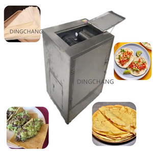 Prensa para hornear de alta demanda para envolturas de <span class=keywords><strong>harina</strong></span> delgada, rollos de fajita, rollos de panqueques, diseño compacto, velocidad de horneado ajustable de bajo ruido, calle - Product Image 3