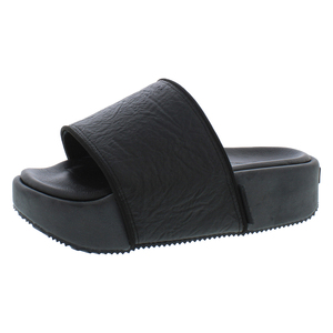 Adidas รองเท้าแตะ Y-3ใช้ได้ทั้งชายและหญิง, รองเท้าแตะส้นแบนสวมใส่สบายสีดำ/สีขาวแกนพื้นรองเท้า PU | 100% ของแท้ - Product Image 1