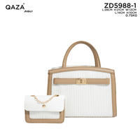 Sacs à main pour femmes QAZA 2024, sur mesure, décontractés, grand format, 2 en 1, fermeture à glissière, sacs à main tendance