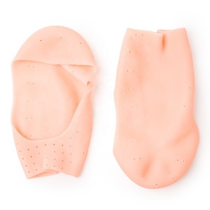 Calcetines de Silicona para el Cuidado de los Pies, Alivio para la Fascitis Plantar, Plantillas de Gel Cómodas, Amortiguadoras y Antiagrietamiento - Product Image 1