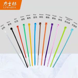 Bridas para Cables Lux Logo 8* de Nylon Autoblocantes para Uso Industrial Resistentes al Fuego V-2 - Product Image 1