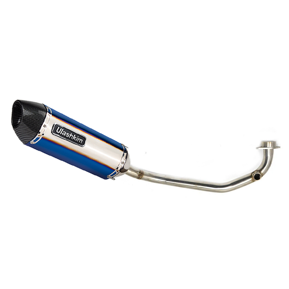Pot D'échappement Complet Pour Yamaha SMAX155 / FORCE 155 - Acier Inoxydable 304 - Améliore Son Et Puissance