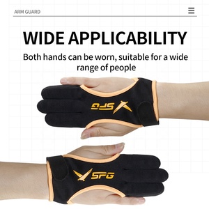 Guantes de Tiro con Arco, Protección para Tres Dedos, Equipo de Protección para Manos, Accesorios para Práctica de Caza con Arco Recurvo y Compuesto - Product Image 3