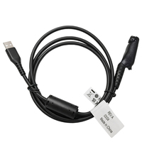 Cable de Datos USB PMKN4265A PMKN4265 R7 para Programación de Radio Bidireccional Walkie Talkie Motorola R7A
