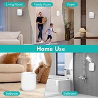 Diffuseur d'huiles essentielles commercial mural sans eau de 400 ml avec technologie Bluetooth intelligente, minuterie, diffusion silencieuse pour grande surface