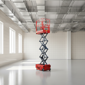 Plataforma Elevadora de Trabajo Aéreo de 4m, Estructura Estable, con Batería de Larga Duración para Trabajo Continuo y Negocios de <span class=keywords><strong>Alquiler</strong></span> - Product Image 4