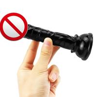 Juguetes Sexuales para Mujeres, Dildo Flexible Realista de TPE Suave con Cristal, Mini, Impermeable, con Ventosa