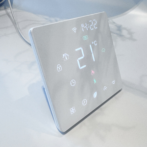 <span class=keywords><strong>Termostato</strong></span> WiFi Bianco e Nero <span class=keywords><strong>per</strong></span> <span class=keywords><strong>Riscaldamento</strong></span> a Pavimento con App Tuya Smart Life - Product Image 2