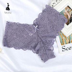 Cómodas bragas de encaje de algodón para mujer, lindas bragas estampadas para niñas - Product Image 5