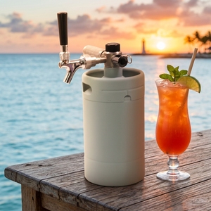 Dispensador de Bebidas a Presión, Mini Barril de Cócteles Aislado al Vacío de 2L, Dispensador Portátil con Grifo para <span class=keywords><strong>Shirley</strong></span> Temple y Refrescos Italianos - Product Image 5