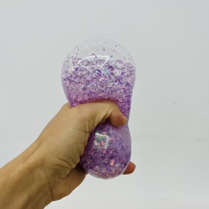 Jouet Squishy Fidget en forme de Boulette/Bao Bun, rempli de perles, en provenance des États-Unis - Product Image 5