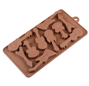 <span class=keywords><strong>Molde</strong></span> de Silicona Creativo para Hornear en Forma de Nota Musical para Pastel - Product Image 2