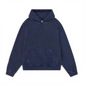 À la mode unisexe strass à capuche urbain Streetwear étincelle pull avec 100% coton solide motif col à capuche goutte à goutte Bling Design - Product Image 1
