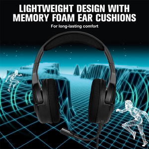 Audífonos SoulBytes S100 RGB <span class=keywords><strong>con</strong></span> Cancelación de Ruido, Cableados, Estéreo, Bajos Profundos, Over-Ear, HiFi, para Juegos, Computadora, <span class=keywords><strong>con</strong></span> Micrófono para <span class=keywords><strong>PS4</strong></span> y PS5 - Product Image 5