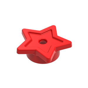 Accessoires de construction en plastique pour petites pièces, support <span class=keywords><strong>étoile</strong></span> avec fixation pour clous, jouets de construction, pièces d'assemblage, accessoires NO.11609 - Product Image 6