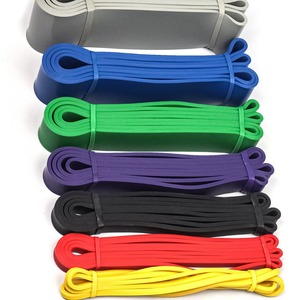 Bandes de Résistance Yuze Medical Devices en Latex Naturel, Élastiques, pour Exercices de Fitness, Tous Âges, Jaune, Rouge, Noir, Violet, Vert, Bleu - Product Image 1