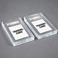 Boîte de protection en acrylique anti-UV pour cartes gradées Pokemon PSA CGC, boîte de protection magnétique 35PT pour cartes de sport, support de rangement pour cartes à collectionner