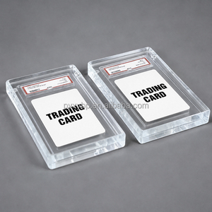 Boîte de protection en acrylique anti-UV pour cartes gradées <span class=keywords><strong>Pokemon</strong></span> PSA CGC, boîte de protection magnétique 35PT pour cartes de sport, support de rangement pour cartes à collectionner - Product Image 4