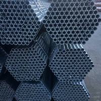 Tuyau en acier au carbone rond soudé ERW galvanisé, norme ASTM, pour clôture de serre et utilisation en construction