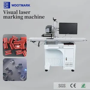 Machine de marquage laser à fibre optique Wdot avec positionnement visuel par caméra 20W 30W 50W - Product Image 2